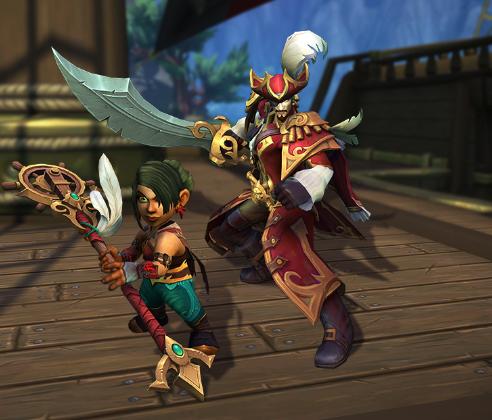 New Pirate-Themed cosmetic Items are being added to the game